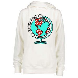 Read Across America Womens Funnel Neck Pullover Hood