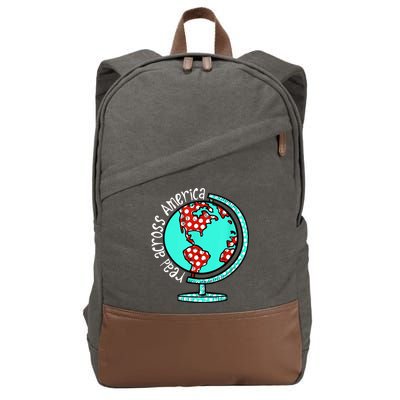 Read Across America Cotton Canvas Backpack