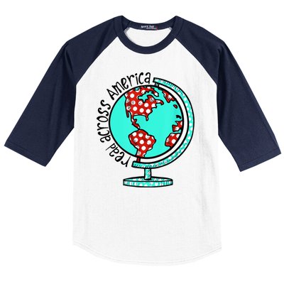 Read Across America Baseball Sleeve Shirt