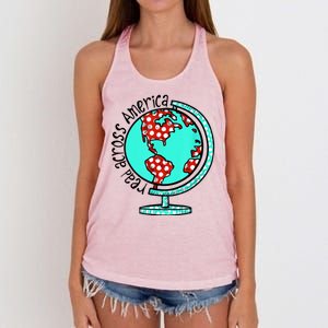 Read Across America Women's Knotted Racerback Tank