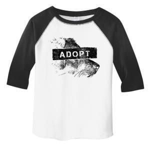 Rescue And Adopt Dog And Cat Great Love Pet Animal Lover Day Funny Gift Toddler Fine Jersey T-Shirt