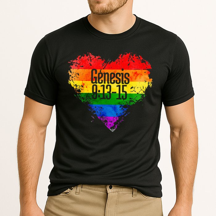 Rainbows As A Promise From God Gen. 9 13 15 Cooling Performance Crew T-Shirt