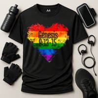 Rainbows As A Promise From God Gen. 9 13 15 Cooling Performance Crew T-Shirt