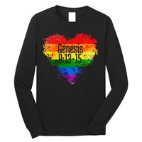 Rainbows As A Promise From God Gen. 9 13 15 Long Sleeve Shirt