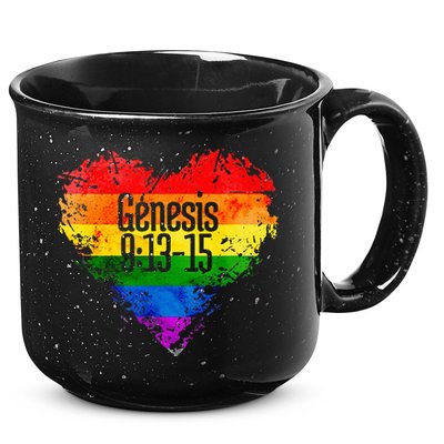 Rainbows As A Promise From God Gen. 9 13 15 15oz Campfire Ceramic Mug