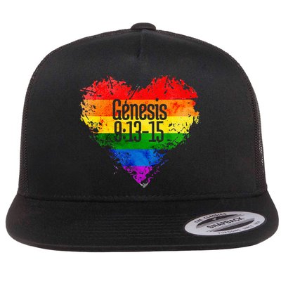Rainbows As A Promise From God Gen. 9 13 15 Flatbill Hat
