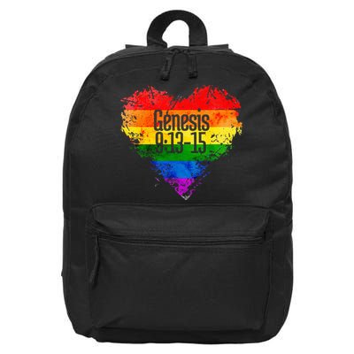 Rainbows As A Promise From God Gen. 9 13 15 16 in Basic Backpack