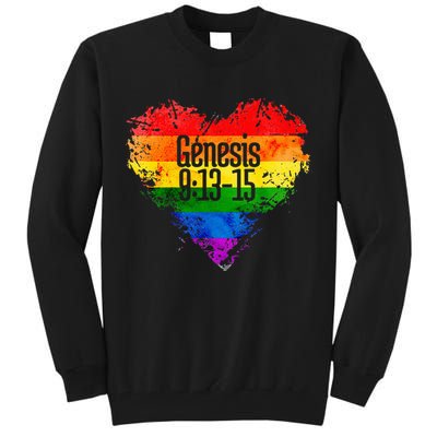 Rainbows As A Promise From God Gen. 9 13 15 Tall Sweatshirt