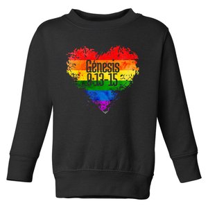 Rainbows As A Promise From God Gen. 9 13 15 Toddler Sweatshirt