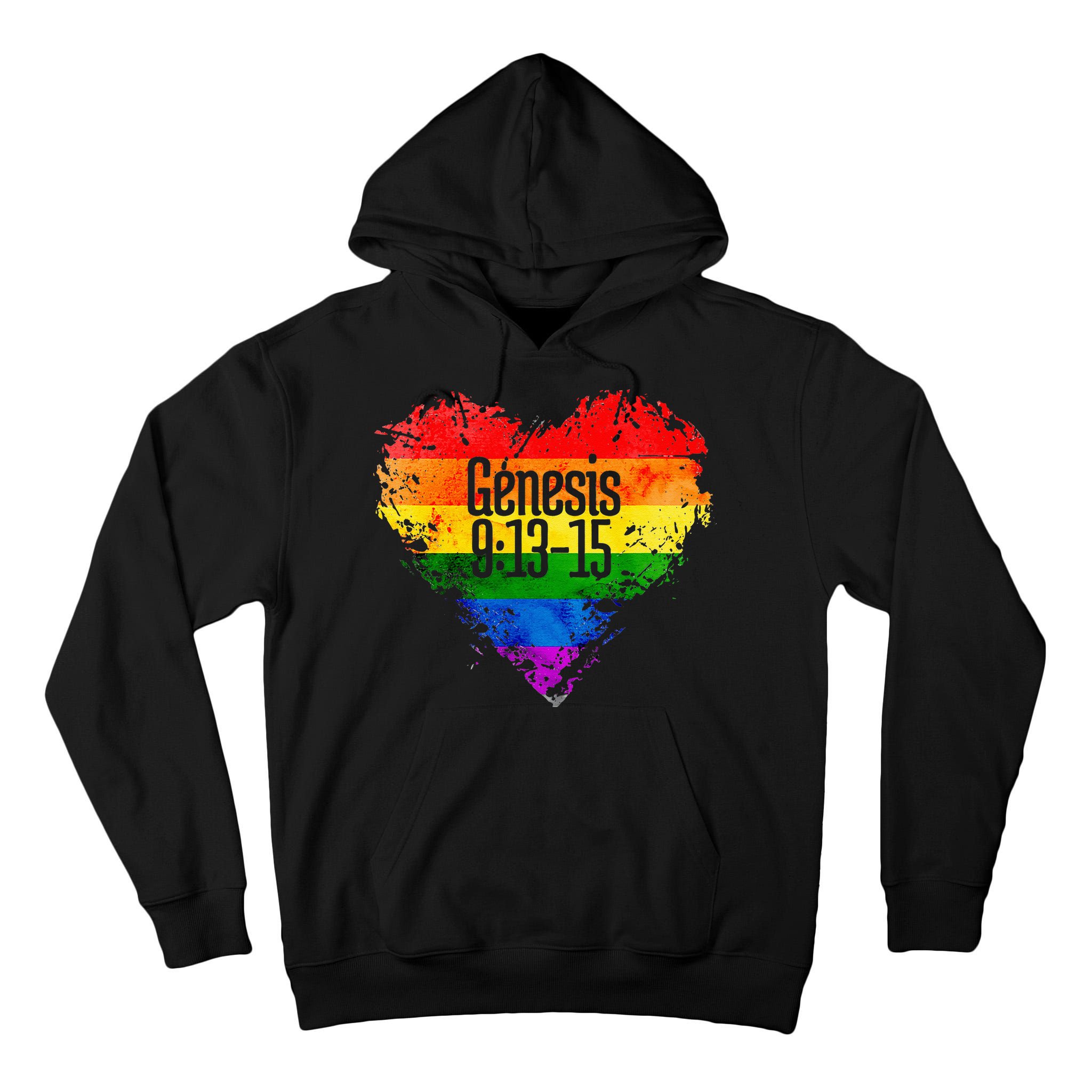 Rainbows As A Promise From God Gen. 9 13 15 Tall Hoodie