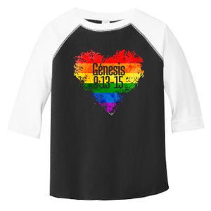 Rainbows As A Promise From God Gen. 9 13 15 Toddler Fine Jersey T-Shirt