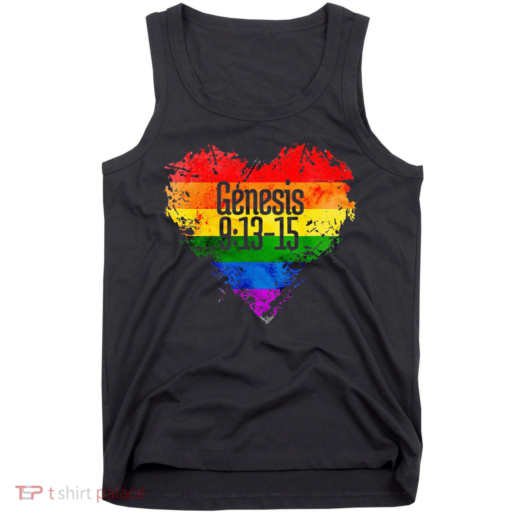Rainbows As A Promise From God Gen. 9 13 15 Tank Top