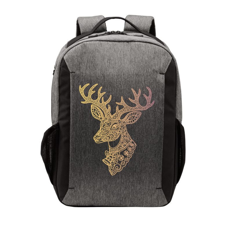 Reindeer Abstract Art Holiday Vector Backpack