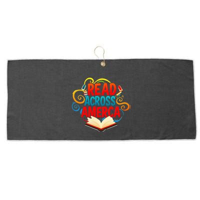 Reads Across America Reading Teacher Books Reader Large Microfiber Waffle Golf Towel