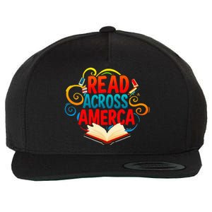 Reads Across America Reading Teacher Books Reader Wool Snapback Cap