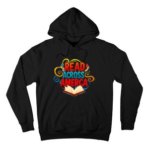 Reads Across America Reading Teacher Books Reader Hoodie