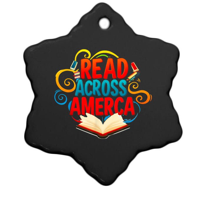 Reads Across America Reading Teacher Books Reader Ceramic Star Ornament