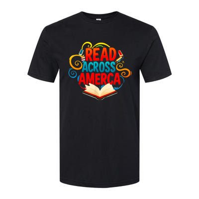 Reads Across America Reading Teacher Books Reader Softstyle CVC T-Shirt