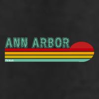 Retro Ann Arbor Michigan 15oz Campfire Ceramic Mug