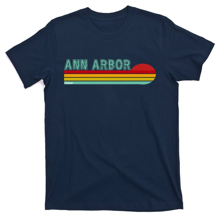 Retro Ann Arbor Michigan T-Shirt