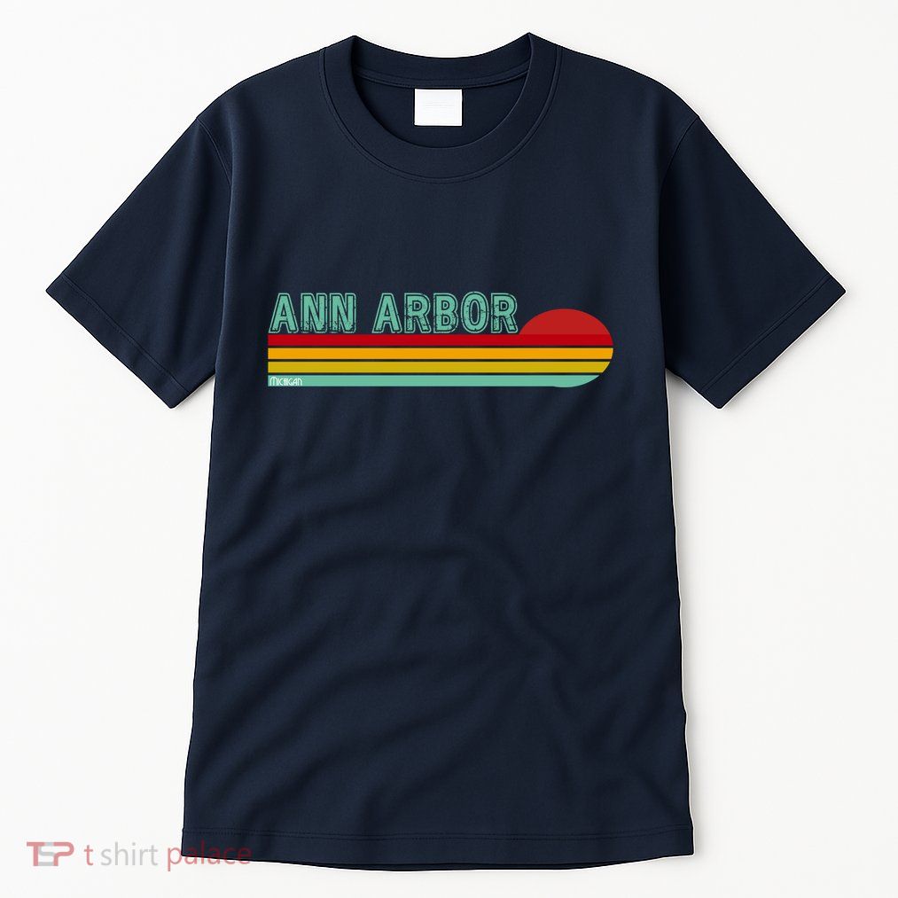 Retro Ann Arbor Michigan Tall T-Shirt