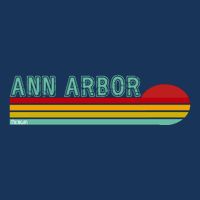 Retro Ann Arbor Michigan Flatbill Hat