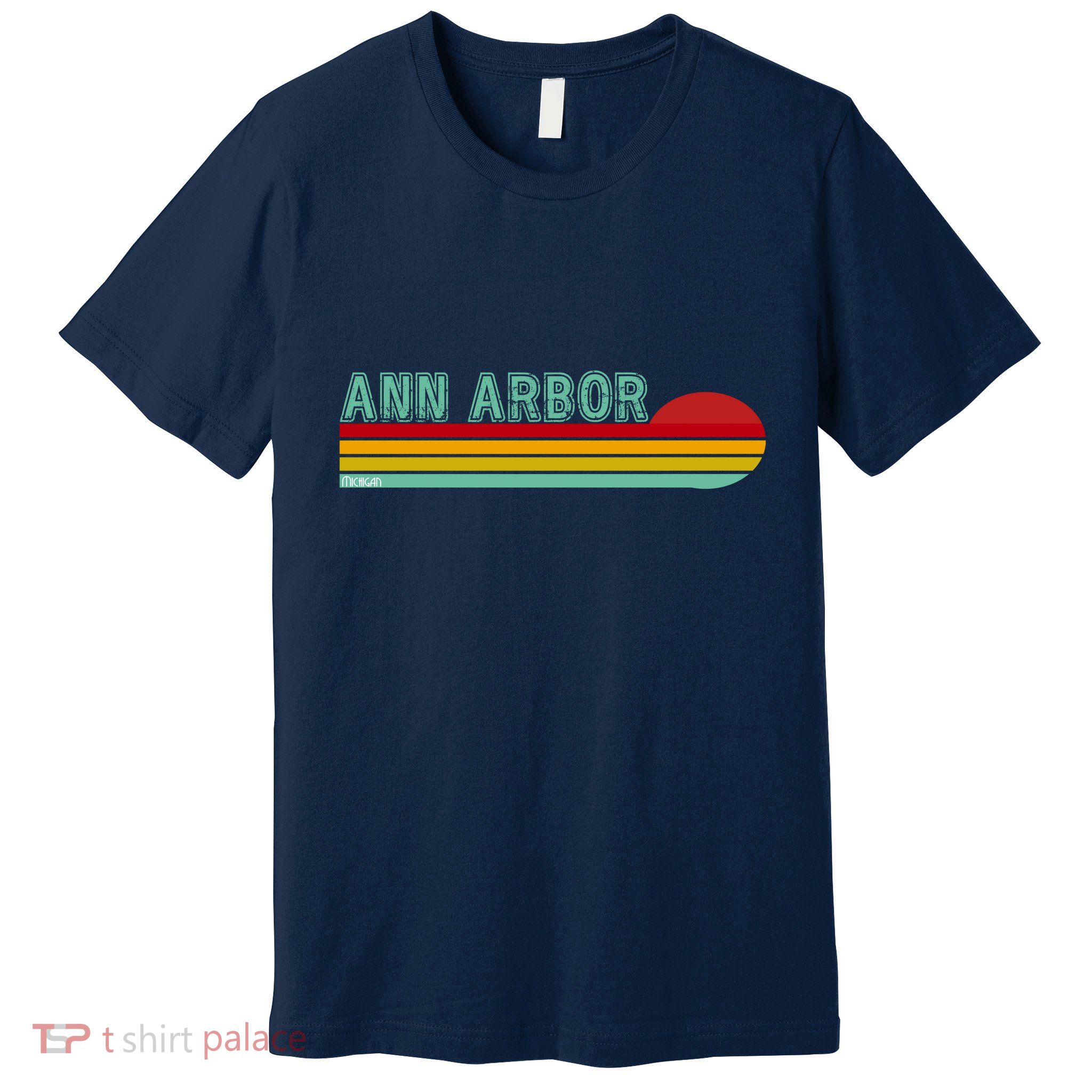 Retro Ann Arbor Michigan Premium T-Shirt