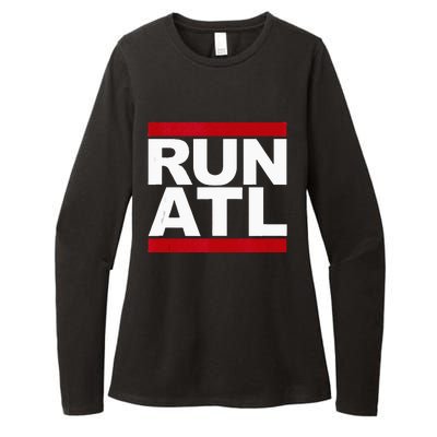 Run ATL Atlanta Running Womens CVC Long Sleeve Shirt