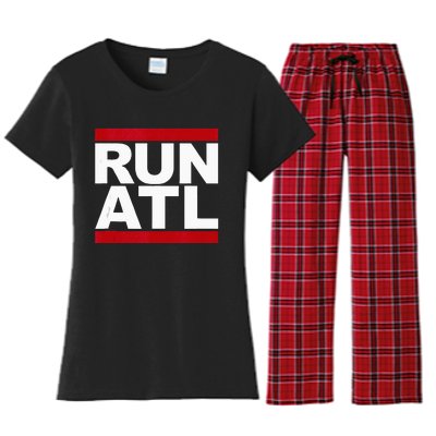 Run ATL Atlanta Running Women's Flannel Pajama Set