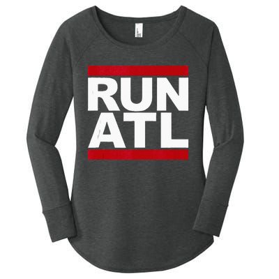 Run ATL Atlanta Running Women's Perfect Tri Tunic Long Sleeve Shirt