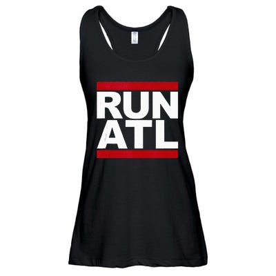 Run ATL Atlanta Running Ladies Essential Flowy Tank