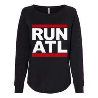 Run ATL Atlanta Running Womens California Wash Sweatshirt