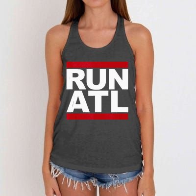 Run ATL Atlanta Running Women's Knotted Racerback Tank