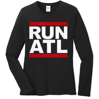 Run ATL Atlanta Running Ladies Long Sleeve Shirt