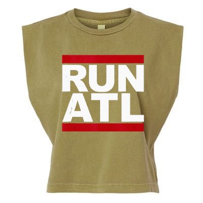 Run ATL Atlanta Running Garment-Dyed Women's Muscle Tee