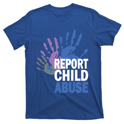 Reporting Abuse Awareness Safety Cool Gift T-Shirt