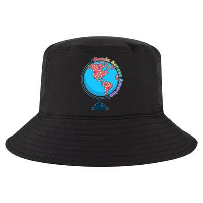 Reads Across America World Globe Book Lover Cool Comfort Performance Bucket Hat