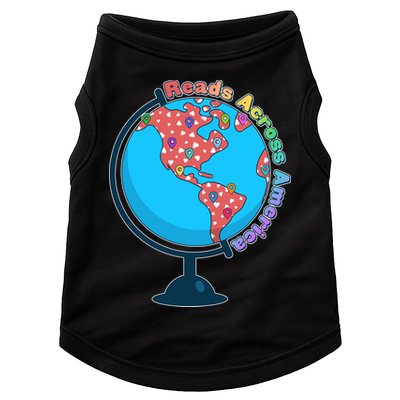 Reads Across America World Globe Book Lover Doggie Tank