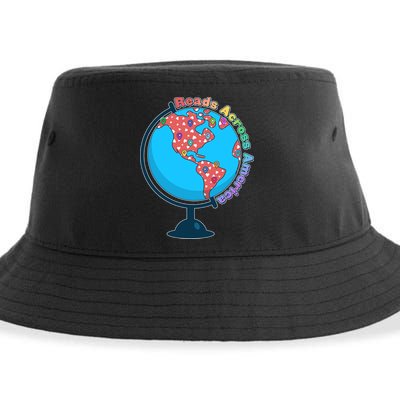 Reads Across America World Globe Book Lover Sustainable Bucket Hat