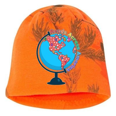 Reads Across America World Globe Book Lover Kati - Camo Knit Beanie