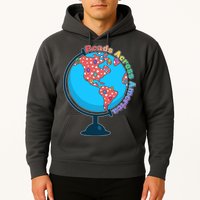 Reads Across America World Globe Book Lover Hoodie