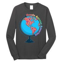 Reads Across America World Globe Book Lover Long Sleeve Shirt