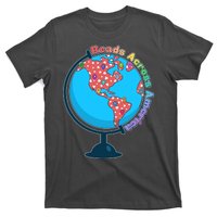 Reads Across America World Globe Book Lover T-Shirt