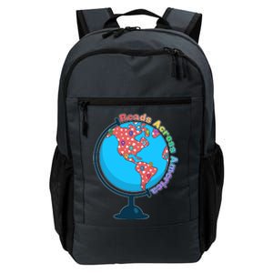 Reads Across America World Globe Book Lover Daily Commute Backpack