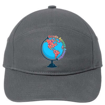 Reads Across America World Globe Book Lover 7-Panel Snapback Hat