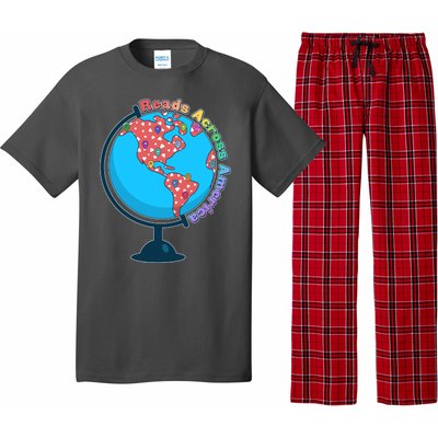 Reads Across America World Globe Book Lover Pajama Set