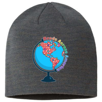 Reads Across America World Globe Book Lover Sustainable Beanie