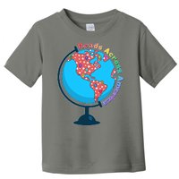 Reads Across America World Globe Book Lover Toddler T-Shirt