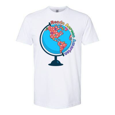 Reads Across America World Globe Book Lover Softstyle® CVC T-Shirt