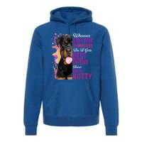 Rottweilers Are A Best Friend Dog Mama Rotty Lover Mom Gift Premium Hoodie